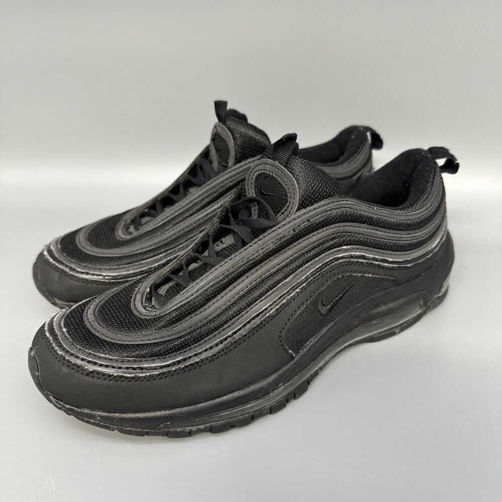 Nike Air Max 97 Triple Black Men’s 9.5 884421-001 (2018) EUC Athletic Sneakers